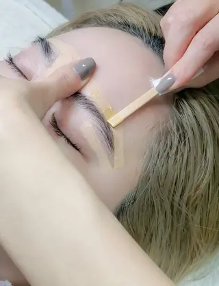 アイブロウ 韓国マツパ*マスカラ パーマ導入店Reoのマツエク・マツパデザイン