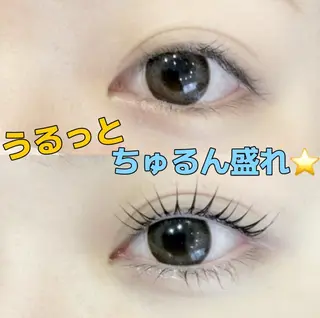 マツエク・マツパ 🫧推し活前に盛れる 眉まつ毛🫧YURIのマツエク・マツパデザイン