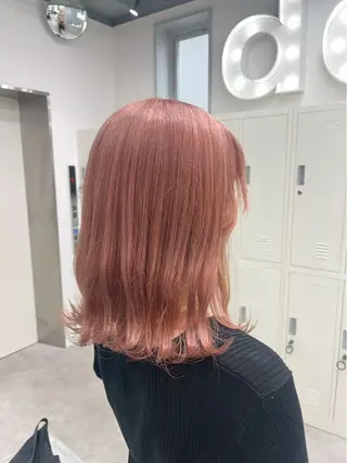 ミディアム カラー 🌈ワンカラー✨ にいなのヘアスタイル