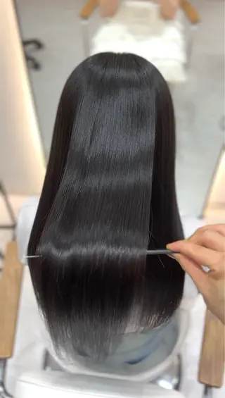 ロング 🩶レイヤー/艶髪/ 顔周り/韓国風/輝士のヘアスタイル