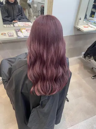 カラー 三岳 小雪のヘアスタイル