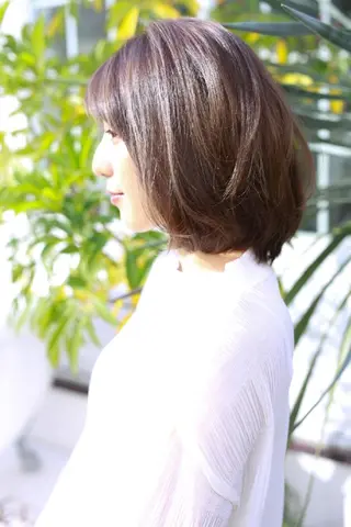 ミディアム ヘアメイクスタジオアビール調布所属・加藤 知恵のヘアスタイル
