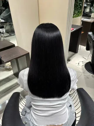 ロング カラー kana･:* /暖色カラーのヘアスタイル