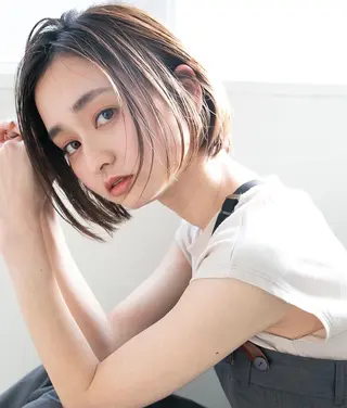 ショート ACRO梅田【アクロ】所属・縮毛矯正とカラーの人 倉友哉のヘアスタイル