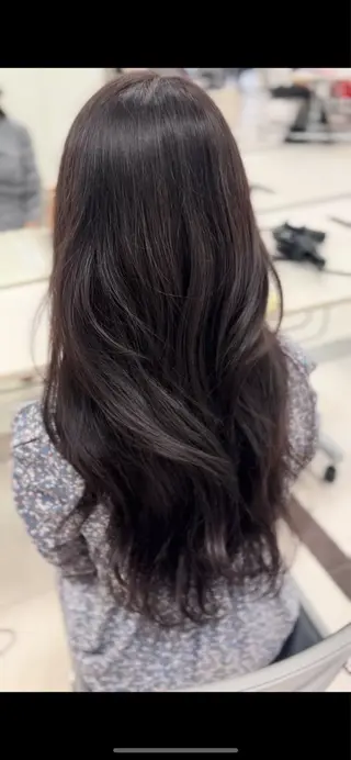 セミロング カラー 艶髪透明感🫧/ひか カットモデル募集✂︎のヘアスタイル