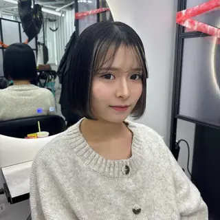 ミディアム カラー Ren. 🦋デザインカラーのヘアスタイル