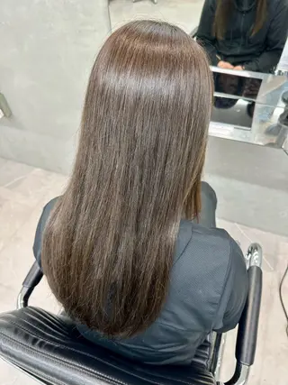 ロング カラー tiravento 南船場店所属・nana 韓国スタイル🇰🇷のヘアスタイル