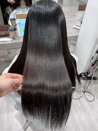 ロング 美髪×縮毛矯正 水上真由美😘のヘアスタイル