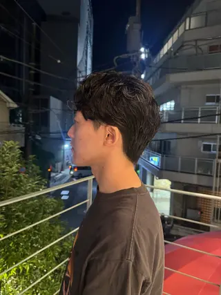 パーマ メンズ M.SLASH  omotesando所属・💞m.slash YUIのヘアスタイル