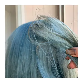 ロング カラー あべ ゆうかのヘアスタイル