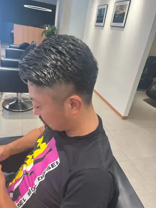 メンズ AYU (ému) 伏見/髪質改善のヘアスタイル