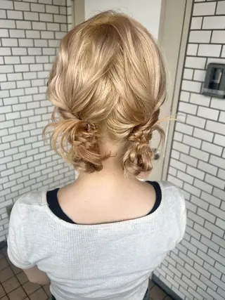 ヘアアレンジ 大人可愛いヘアメイク 💋🧚‍♀️しずかのヘアスタイル