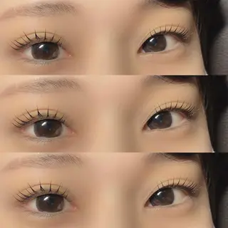 ショート カラー パーマ ヘアアレンジ メンズ キッズ ネイル マツエク・マツパ アイブロウ 𓊆ᶠᵉᵉʸ𓊇 ᶜᴴᴵᴴᴬᴿᵁのマツエク・マツパデザイン