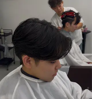 パーマ メンズ ニュアンス/フェザー /ウルフ/伶馬のヘアスタイル