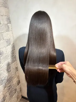 ロング 美髪矯正 🌈髪質改善 山下のヘアスタイル