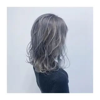 ミディアム カラー なんば髪質改善カラー Ardoreのヘアスタイル