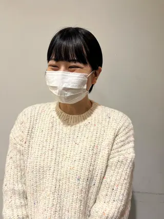 ショート 西崎 満里奈のヘアスタイル