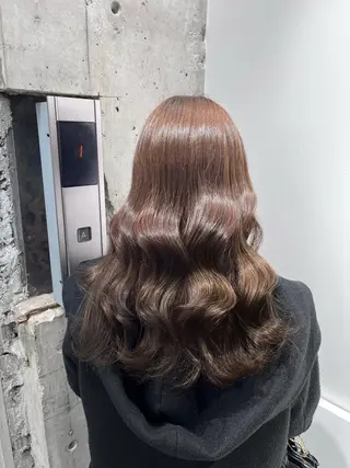 ロング カラー newi 天王寺 🪐airiのヘアスタイル