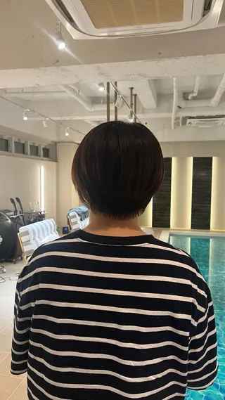 ショート カラー LANE所属・LANE FUのヘアスタイル