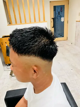 メンズ メンズ特化/パーマ/ フェードWATARUのヘアスタイル