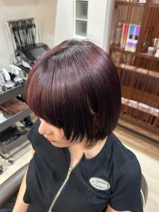 ショート カラー 柴田 大輔のヘアスタイル