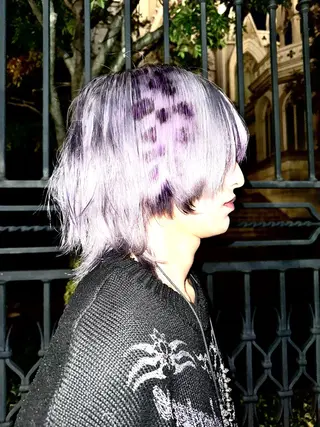 メンズ デザインカラー⭐︎★ 🐆hyoma🐆のヘアスタイル