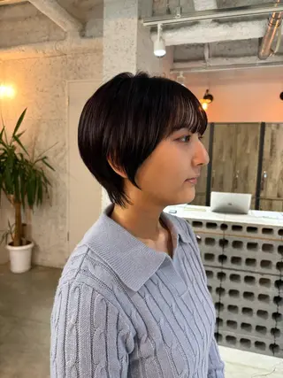 ショート カラー Steed Tokyo所属・Steed /立川/ レイヤー/futahのヘアスタイル