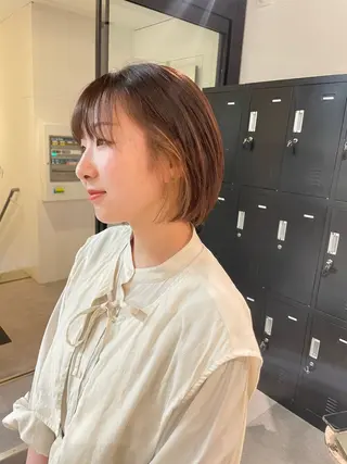 ショート A/LEE所属・久保田 千尋のヘアスタイル