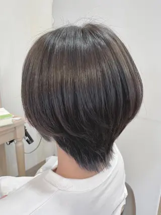 ショート カラー メンズパーマ🌀/ 中村郁未のヘアスタイル