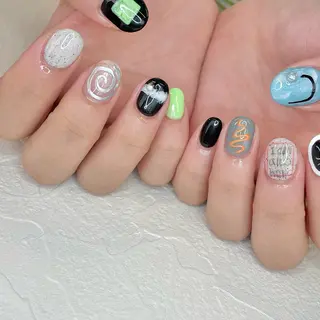 ネイル b'6 by Stir所属・b'6 SAKINAのネイルデザイン