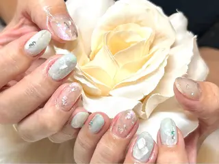 ネイル 頑張る女性の味方✴︎ M.i nail ♡のネイルデザイン