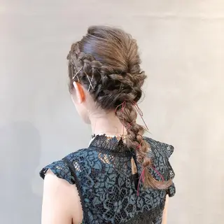 ヘアアレンジ コクブ アキヨのヘアスタイル
