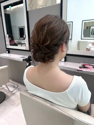 ヘアアレンジ k-twoあべのキューズモール店所属・♡ktwoかな /透明感カラーのヘアスタイル