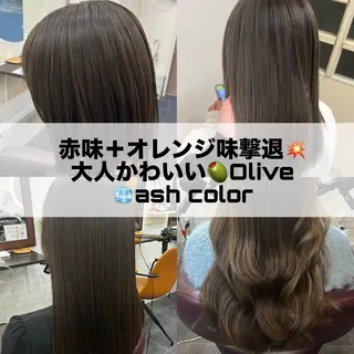 カラー 🌴TELAHAIR 葛西店RIKU🌊のヘアスタイル