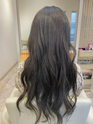 ロング カラー ヘアアレンジ Design Color🐰アユミのヘアスタイル