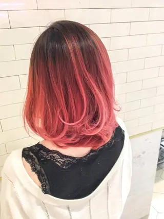 ショート カラー レイヤーカット× 髪質改善たもりのヘアスタイル