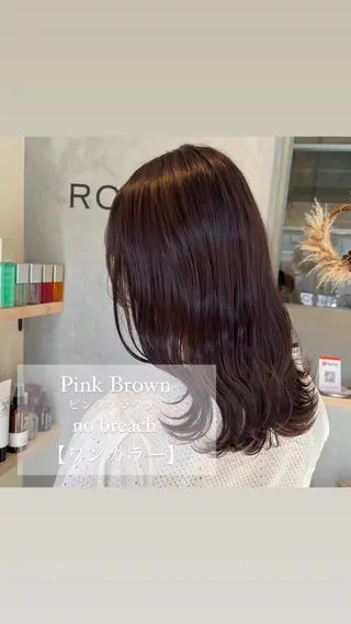 セミロング mai ROCCOのヘアスタイル