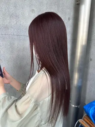 ロング ︎🤎W color MIYU‎🤎のヘアスタイル