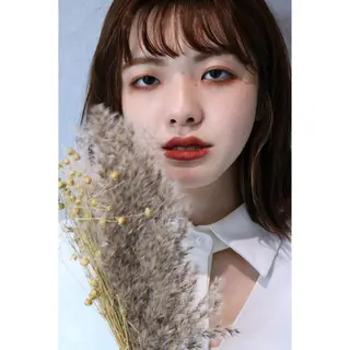 ミディアム yolo.所属・夜特化型ヘアサロン 𓃱yolo.タナベのヘアスタイル