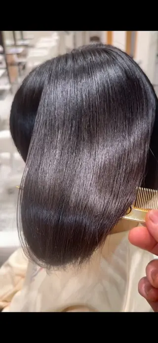 ミディアム hair.spa mash&mash AVEDA所属・中西 優典のヘアスタイル