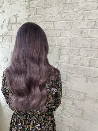 ミディアム カラー ブリーチ特化 ハイトーンRYOYAのヘアスタイル