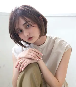 ショート ACRO梅田【アクロ】所属・縮毛矯正とカラーの人 倉友哉のヘアスタイル