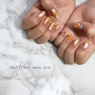 ネイル Hair salon Irie所属・與儀 知佳のネイルデザイン
