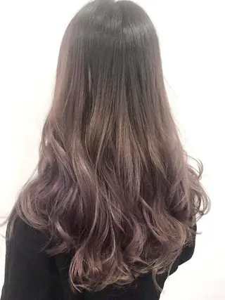ロング カラー ヘアアレンジ 遠藤歩未/ EX秋葉原店のヘアスタイル