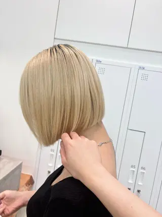 ショート 艶髪ストレート🫶 AYANAのヘアスタイル