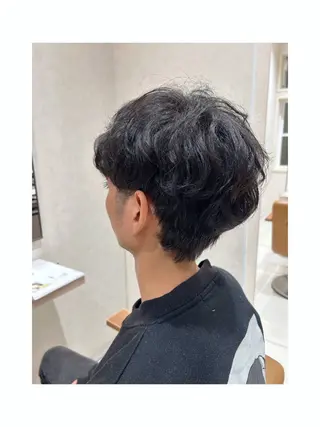 パーマ メンズ Honoka✨️ 透明感＆艶カラー✨️のヘアスタイル
