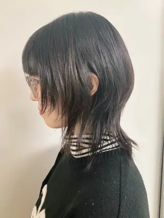 ショート moriofromlondon原宿本店所属・fumikaブリーチ /ウルフのヘアスタイル