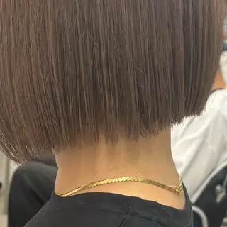 ショート カラー 髪質改善ストレート /暖色カラー🎀🪞のヘアスタイル