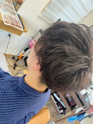 ショート メンズ miel hair 新宿店 【ミエル ヘアー】所属・新宿西口から徒歩5分 石橋卓典のヘアスタイル