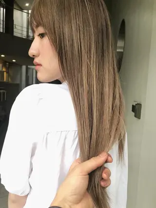 ロング カラー PALAN K-Beauty SHINJUKU所属・“ミニモ最高評価獲得 “代表"Kohei"のヘアスタイル